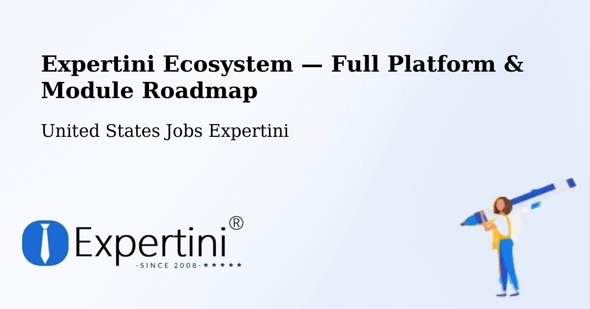 Expertini Ecosystem — Full Platform & Module Roadmap – Milan